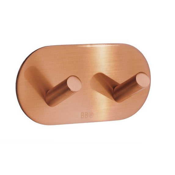 Smedbo Double Self-Adhesive Wall Mounted Robe Hook