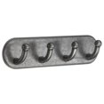 thumbnail image 1 of Smedbo Quadruple Self-Adhesive Wall Mounted Hook Rack, 1 of 2