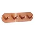 thumbnail image 1 of Smedbo Quadruple Self-Adhesive Wall Mounted Hook Rack, 1 of 1