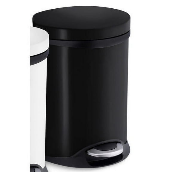 Smedbo Stainless Steel 1.58 Gallon Step On Trash Can