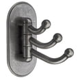 thumbnail image 1 of Smedbo Triple Self-Adhesive Wall Mounted Robe Hook, 1 of 3