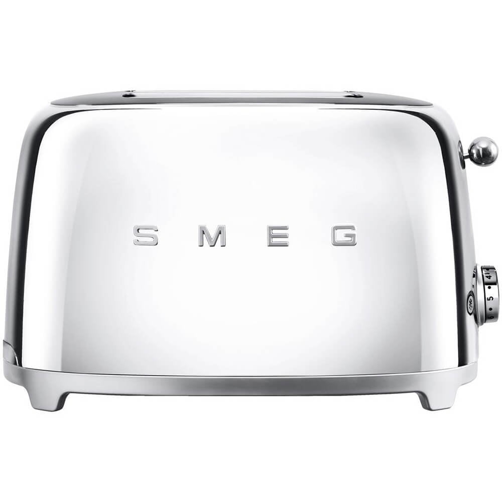 Smeg TSF01SSUS 2 Slice Toaster Chrome
