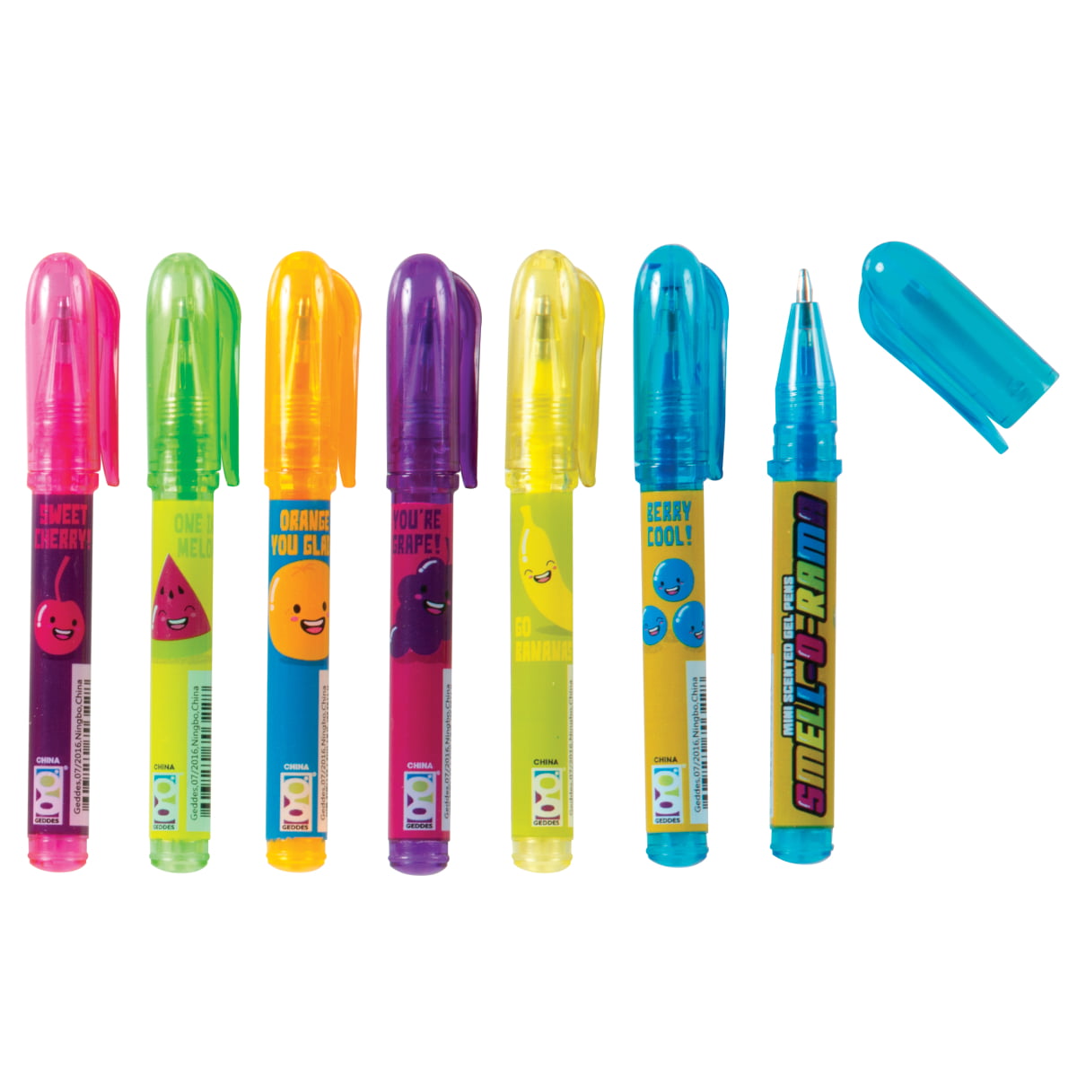 Smell-O-Rama Mini Scented Gel Pen Case Pack of 60