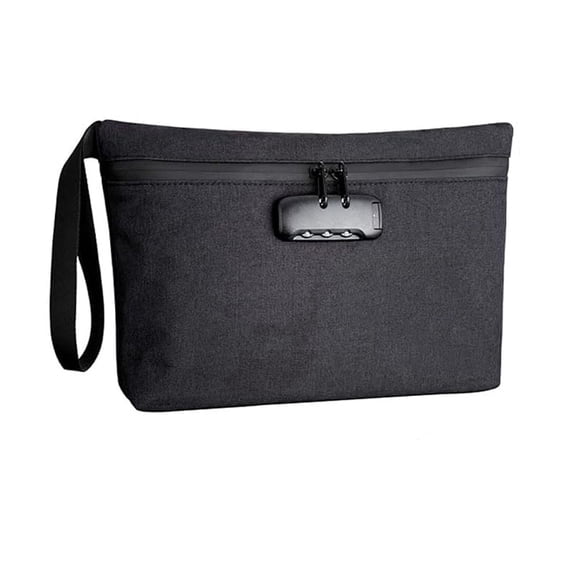 Smell Proof Bag,Odor Proof Container,7.88"x11.8" Lockable Pouch Storage Case with Carbon Liningfor Home Travel