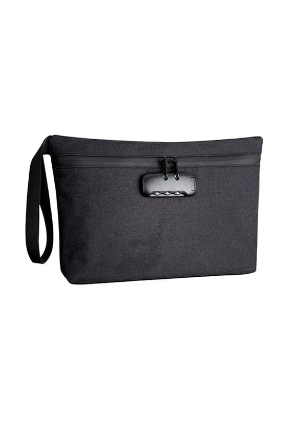 Smell Proof Bag,Odor Proof Container,7.88"x11.8" Lockable Pouch Storage Case with Carbon Liningfor Home Travel