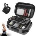 thumbnail image 1 of Smell Proof Bag with Lock Adjustable Compartment Thick Portable Smell Proof Container Stash Box for Home Travel, 1 of 9