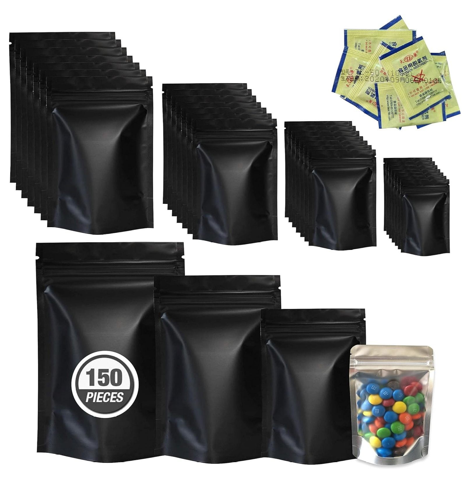 Smell Proof Can Resealable Smell Proof Bags Mylar Bags with Oxygen