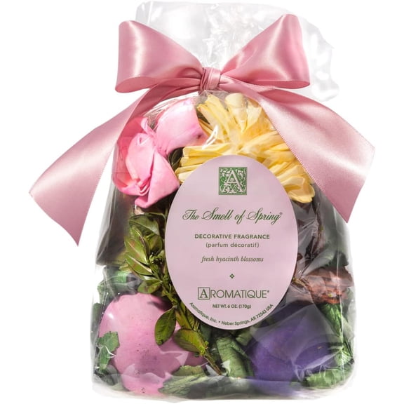 Smell of Spring Scented Potpourri Bag 6oz - Decorative Home Fragrance Decor Sachet Dried Flowers Botanicals, Long Lasting Room Air Freshener Deodorizer Catchall Bowl Filler Decoration Gifts