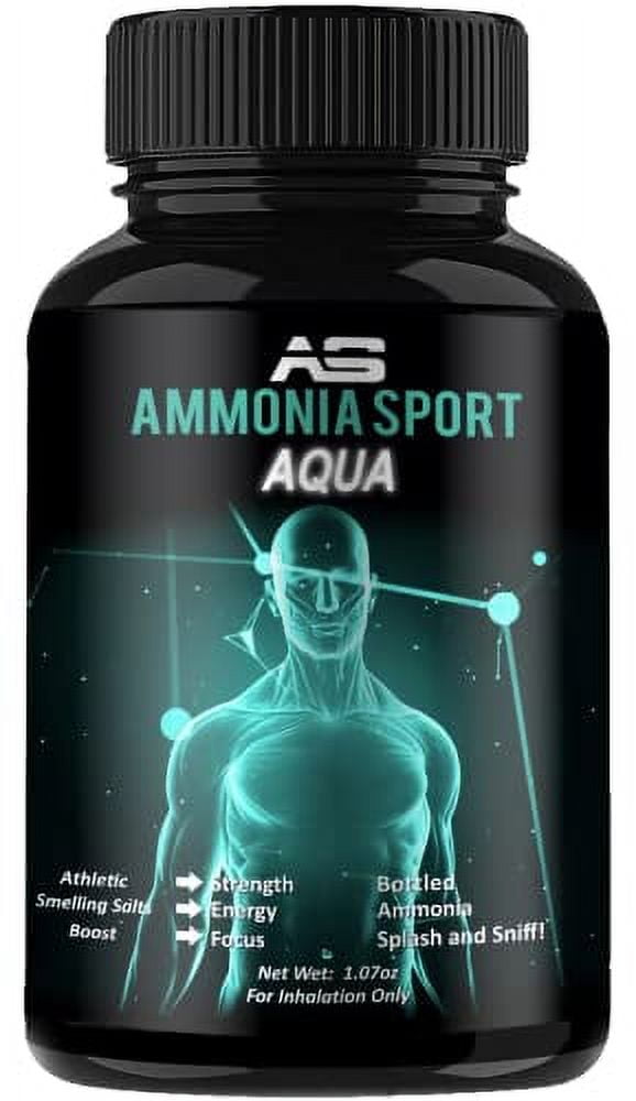 Smelling Salts For Athletes Aqua Twist & Sniff! PreActivated Salt with Hundreds of Uses Per