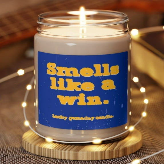 Smells Like a Pitt Win Scented Candle, Panthers Football, Panther Pitt