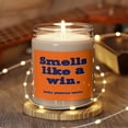 thumbnail image 1 of Smells Like a Syracuse Win Scented Candle, Orangemen Football Basketball, 1 of 6