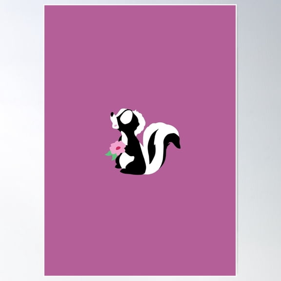 Smells Pretty Poster Wall Art, Modern Wall Decor For Living Room Bedroom, 24x36 UNFRAMED