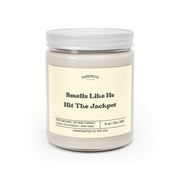 Smells like he hit the jackpot Funny Candles Gifts-7 Scented ,9oz