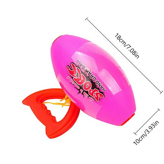 Children's Double Sports Pull Ball Toy For Boy And Girl Outdoor Gift
