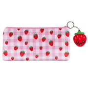 Smellyz Strawberry Scented Pencil Pouch, Elementary School Level and up