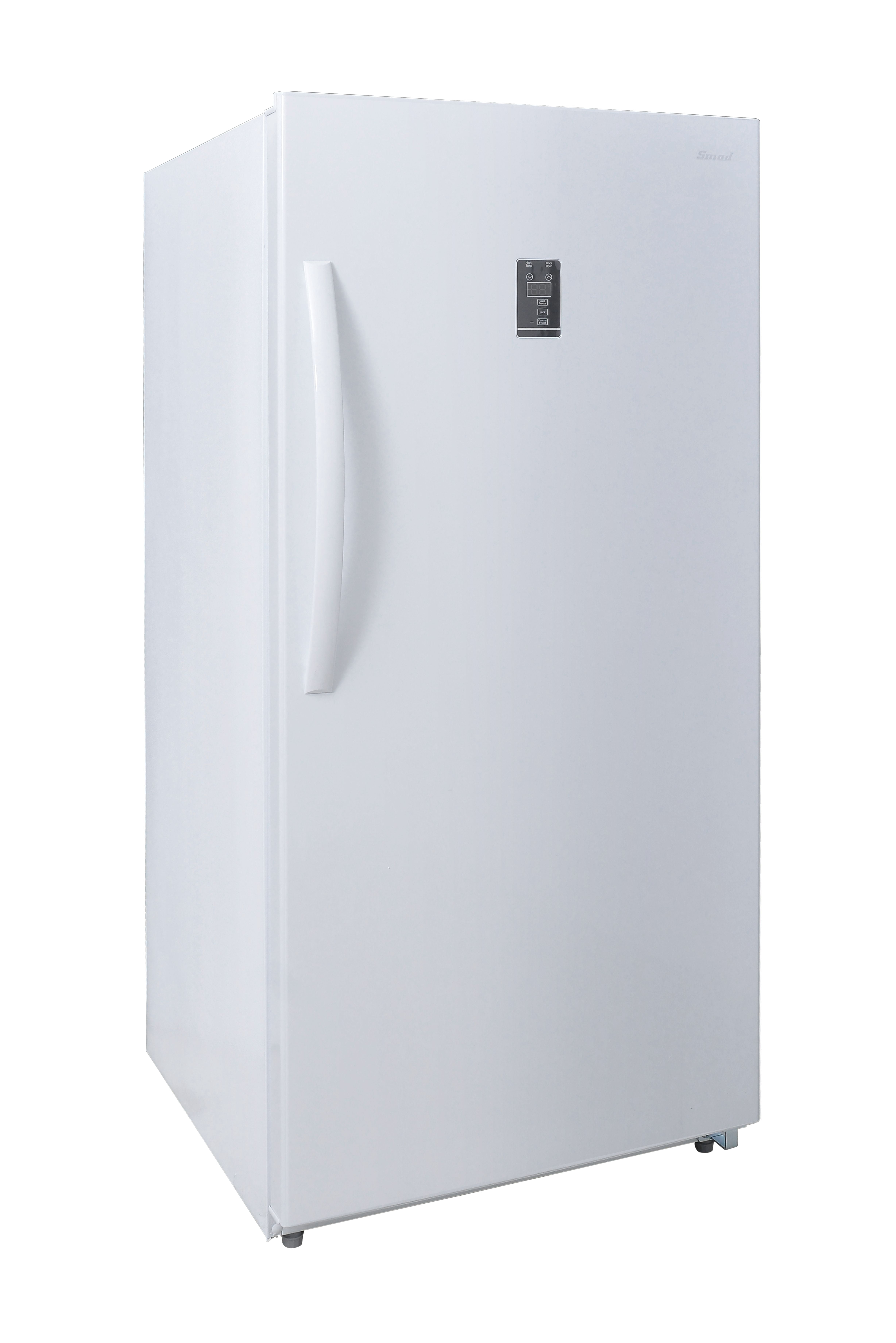 Smad 13.8 Cubic White Freestanding Upright Counter Depth Freezer Garage Ready