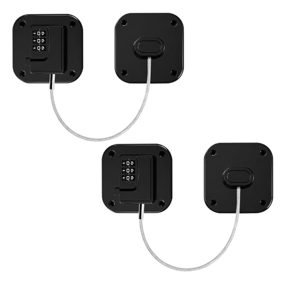 Smeta Refrigerator Lock Combination Code Anti-Pinch for Kids Safety Password