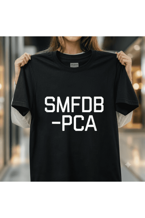 Smfdb Bold Statement Minimalist Acronym Contemporary Design Unisex T-Shirt, up to size 5XL