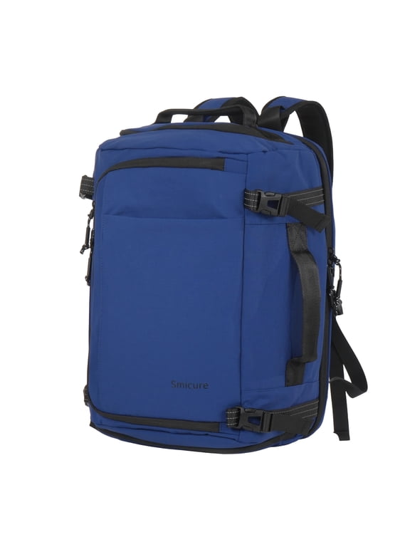 Travel carry on Backpack Laptop Business 17.5 Inch Business Anti Theft Slim Sturdy College School Computer Bag.(Dark Blue)