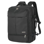 Travel carry on Backpack Laptop Business 17 Inch Business Slim Sturdy College School Computer Bag Gift for Men & Women.Black