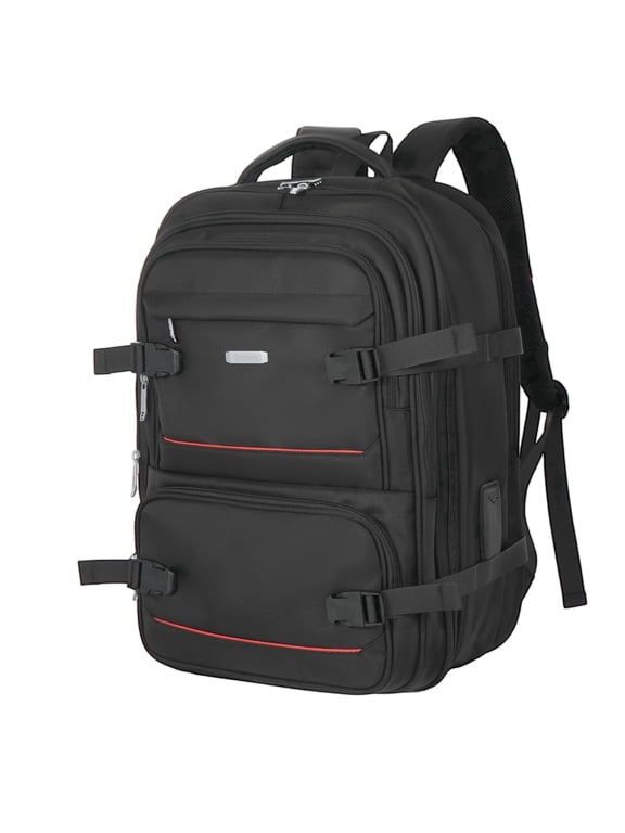 Travel carry on Backpack Laptop Business 19 Inch Business Anti Theft Slim Sturdy College School Computer Bag.Black