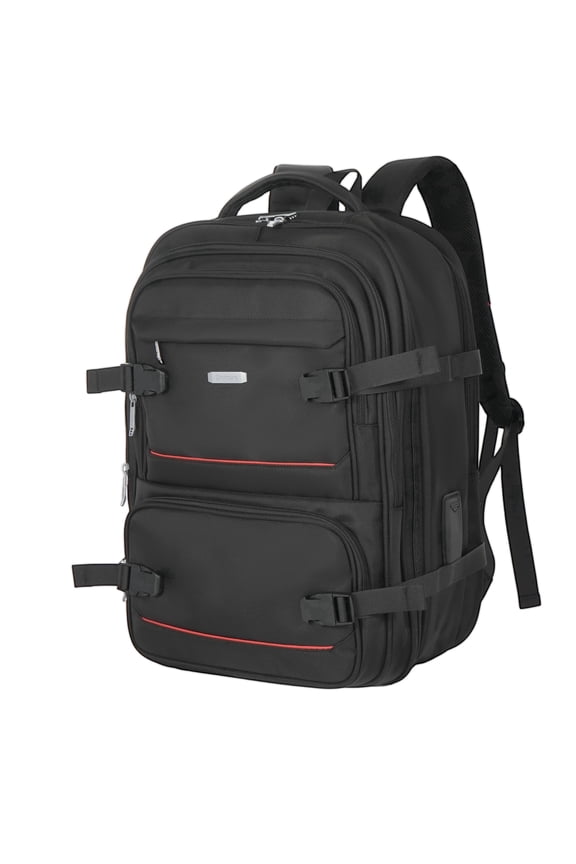 Travel carry on Backpack Laptop Business 19 Inch Business Anti Theft Slim Sturdy College School Computer Bag.Black