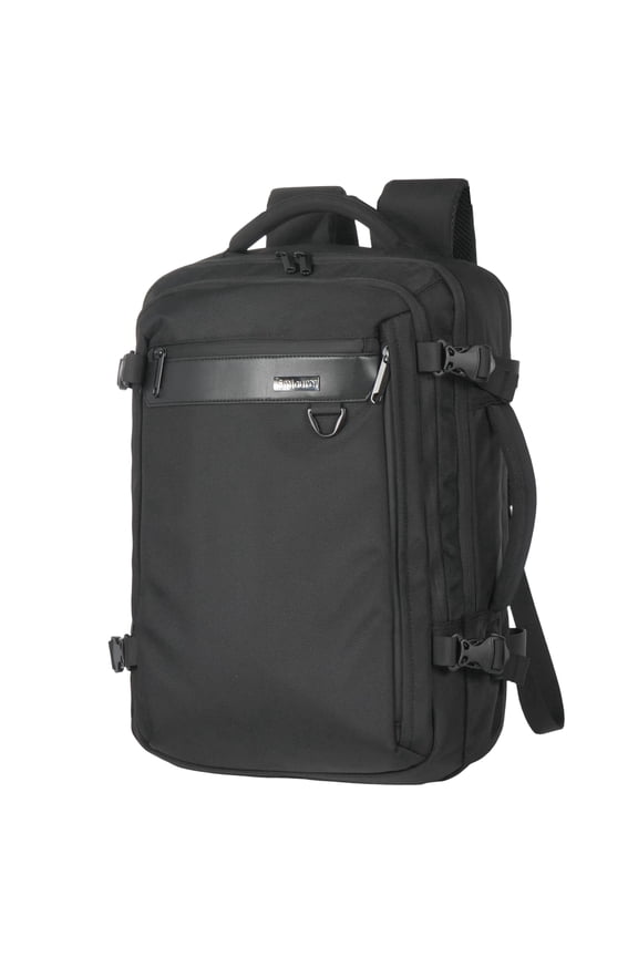 Travel carry on Backpack Laptop Business 18.5 Inch Business Slim Sturdy College School Computer Bag.Black