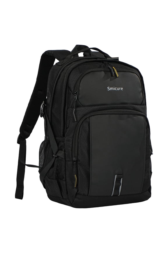 Travel carry on Backpack Laptop Business 18 Inch Business Anti Theft Slim Sturdy College School Computer Bag.Black