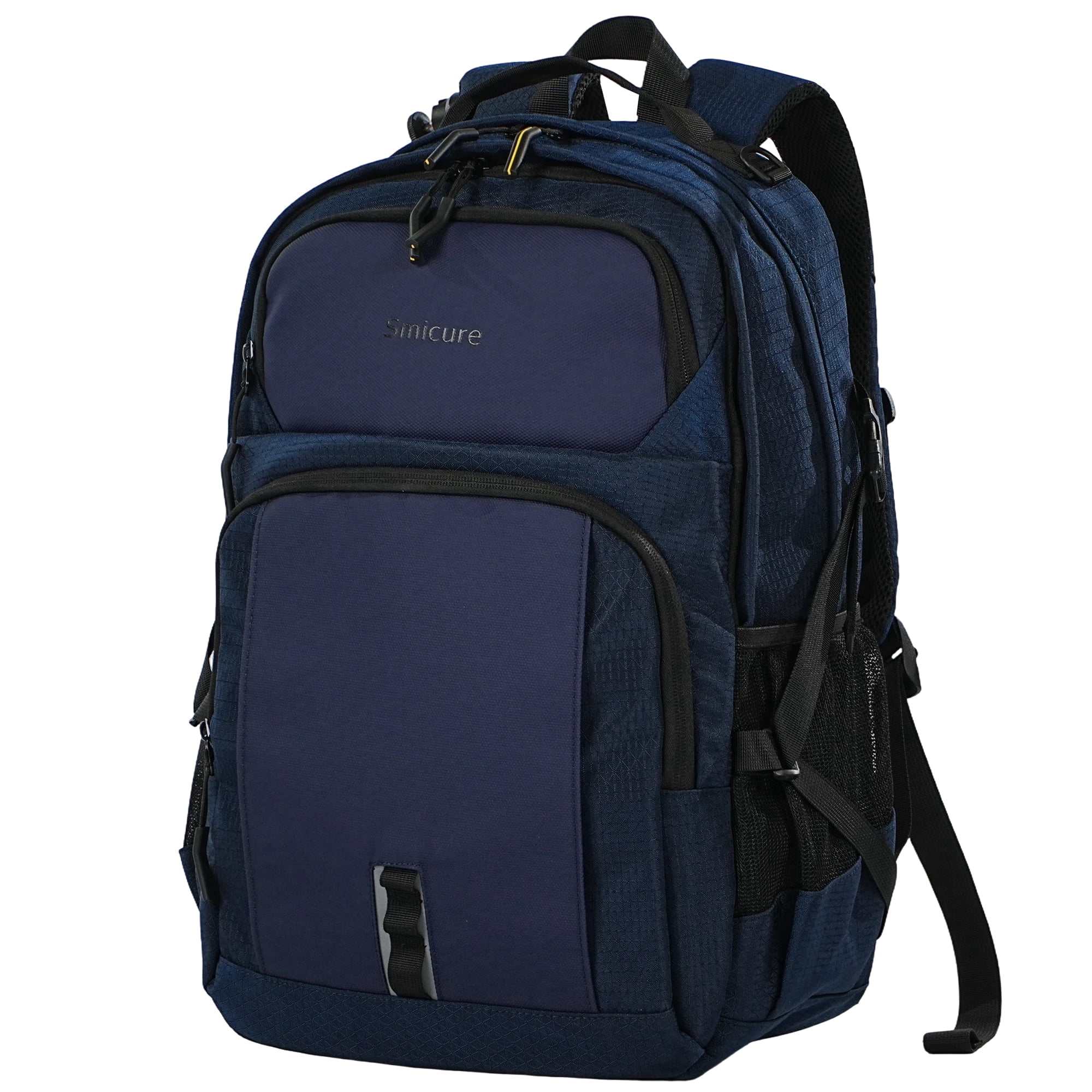 Smicure Travel carry on Backpack Laptop Business 18 Inch Business Anti Theft Slim Sturdy College School Computer Bag.Blue