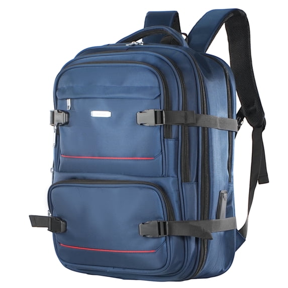 Smicure Travel carry on Backpack Laptop Business 19 Inch Business Anti Theft Slim Sturdy College School Computer Bag.Blue
