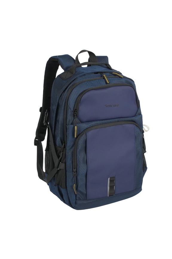 Travel carry on Backpack Laptop Business 18 Inch Business Anti Theft Slim Sturdy College School Computer Bag.Blue