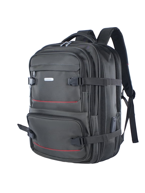 Travel carry on Backpack Laptop Business 19 Inch Business Anti Theft Slim Sturdy College School Computer Bag.Gray