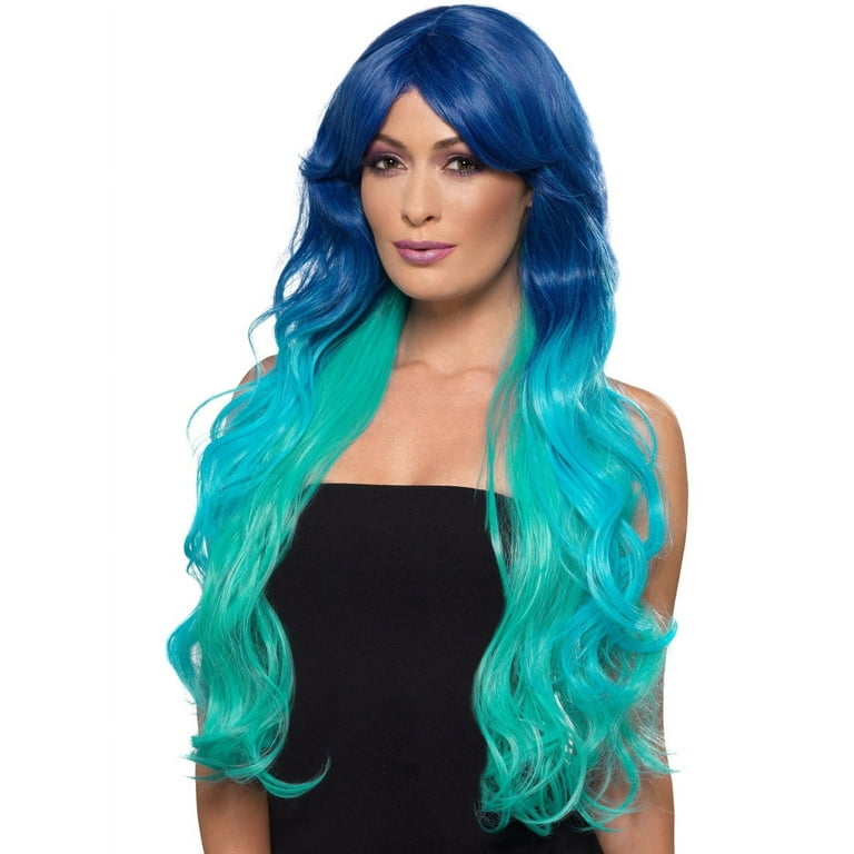Fashion Mermaid Wig Wavy Extra Long Adult Multi