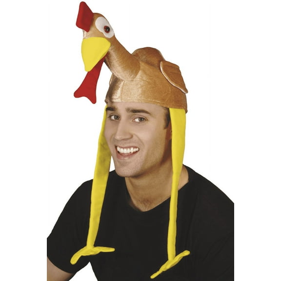 Smiffy's Gobbler Bonnet Turkey Hat Size: One Size