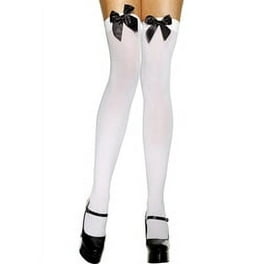 Opaque Holdups Adult White Opaque Holdups Adult White