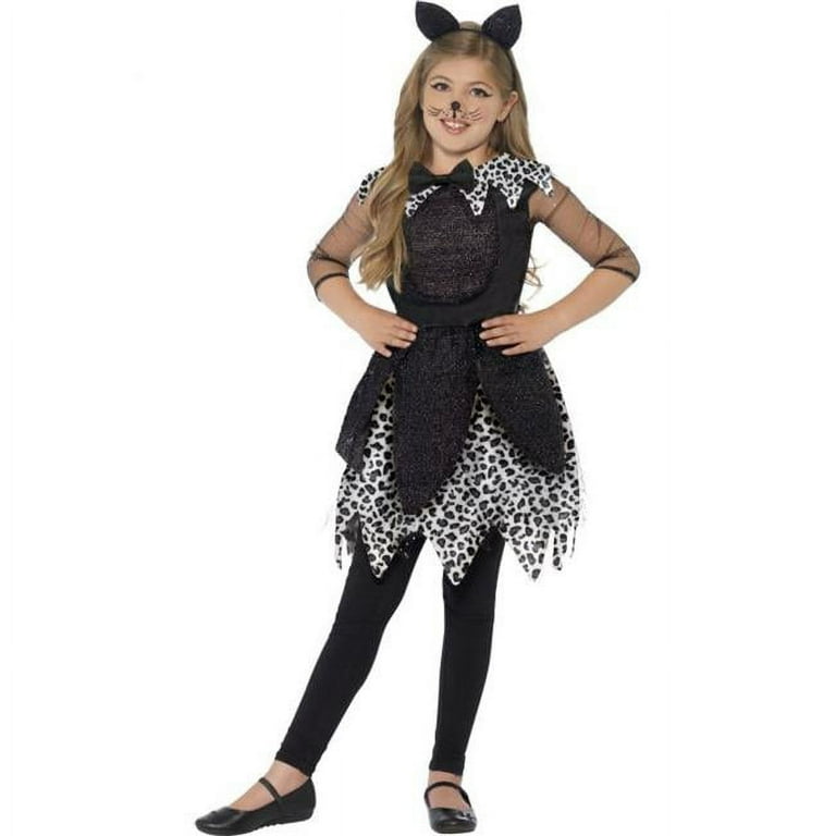 Deluxe Midnight Cat Costume Kids Black Deluxe Midnight Cat Costume Kids Black