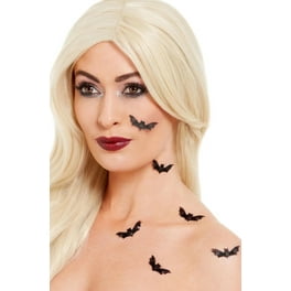 Smiffys Make-Up FX 3D Bat Stickers Black Adult Smiffys Make-Up FX 3D Bat Stickers Black Adult