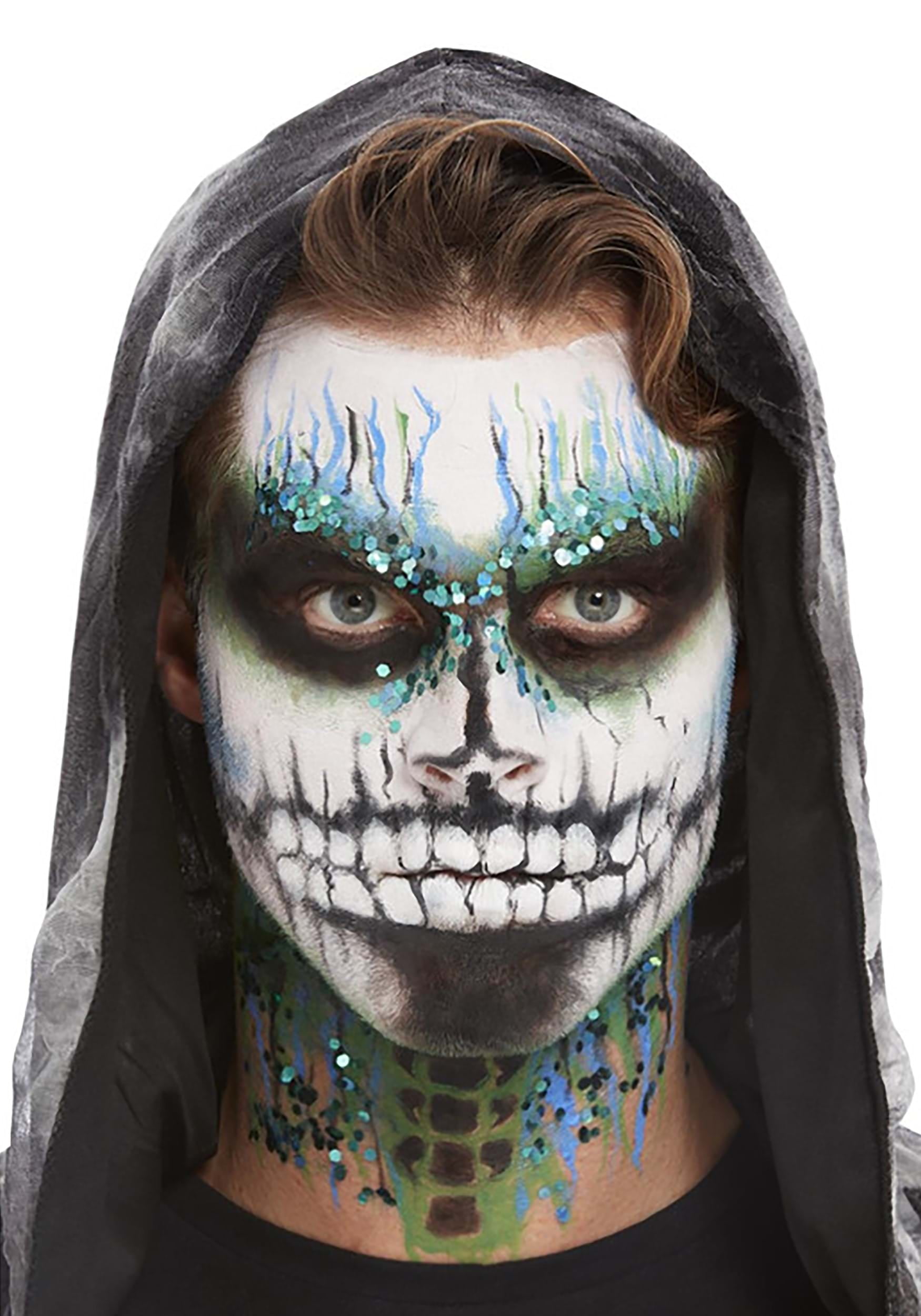 Smiffys Makeup FX Deluxe Gid Skeleton Kit Aqua Smiffys Makeup FX Deluxe Gid Skeleton Kit Aqua