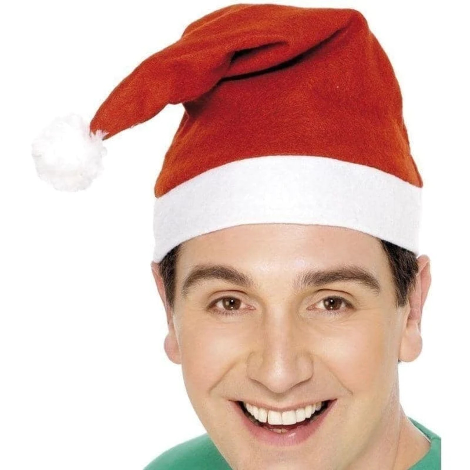 Smiffys Santa Claus Assorted Colors Christmas Party Hat