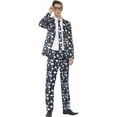 thumbnail image 1 of Smiffys Skeleton Suit Teen Costume Unisex, 1 of 2