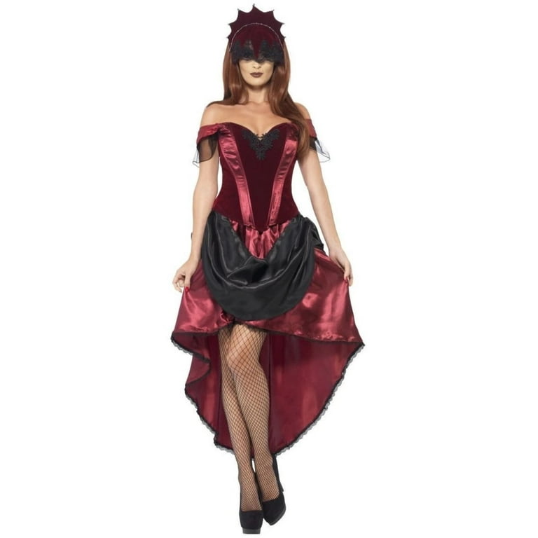 Venetian Temptress Costume Adult Red Venetian Temptress Costume Adult Red