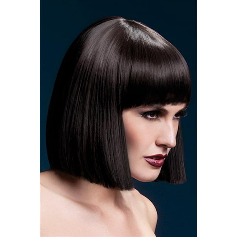 Lola Bob Blunt Wig Fever Adult Black 12 Lola Bob Blunt Wig Fever Adult Black 12