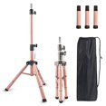 Smilco Wig Stand Tripod Mannequin Head Stand, Adjustable Heavy Duty Wig