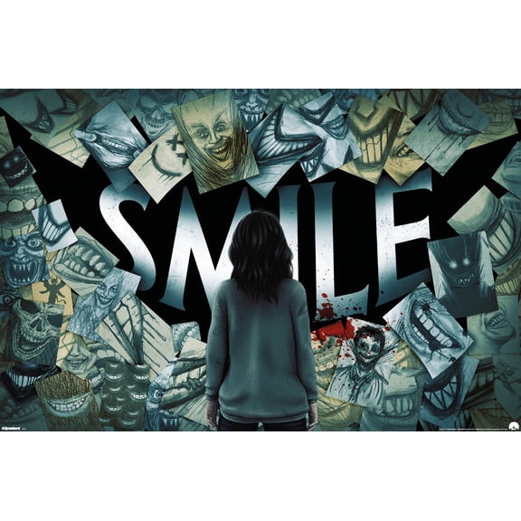 Smile (2022) - Teaser One Sheet Wall Poster, 14.725" x 22.375"