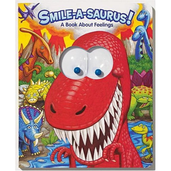 Pre-Owned Smile-A-Saurus! A Book About Feelings by Matt Mitter (Board Book) Children's Books English
