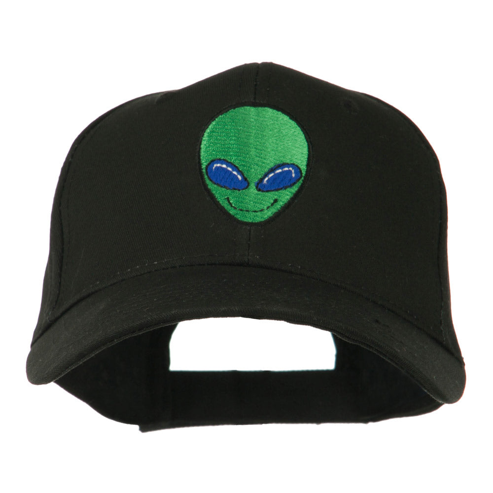 Smile Alien Embroidery Cap - Black OSFM - Walmart.com