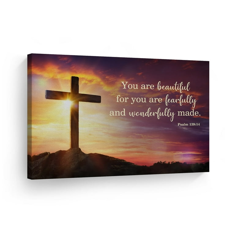 You are Fearfully and Wonderfully Made {Table Cross} You are Fearfully and Wonderfully Made {Table Cross}
