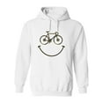 thumbnail image 1 of Smile Bicycle Hoodie Men -Image by Shutterstock, Male Large, 1 of 4