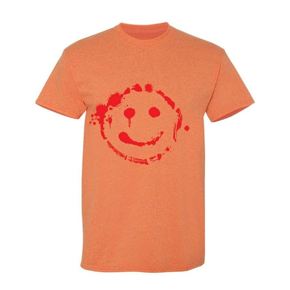 Smile Bloody Sarcastic Humor Graphic Tees Gift For Mens Novelty Funny T Shirt