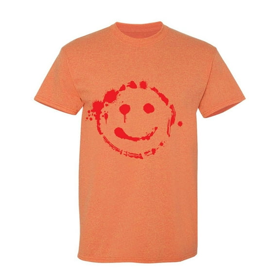 Smile Bloody Sarcastic Humor Graphic Tees Gift For Mens Novelty Funny T Shirt
